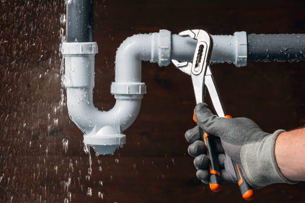 Professional Drain Cleaning technician working in Easton, WA